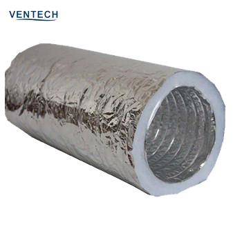 HVAC system aluminum supply round insulation insulated Flexible Duct