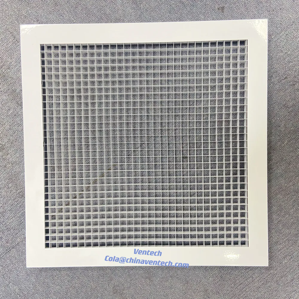 HVAC System Removable Egg Crate Aluminum  Return Air Grille with Filter