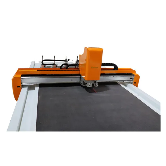 Pre insulated duct panel cutting machine
