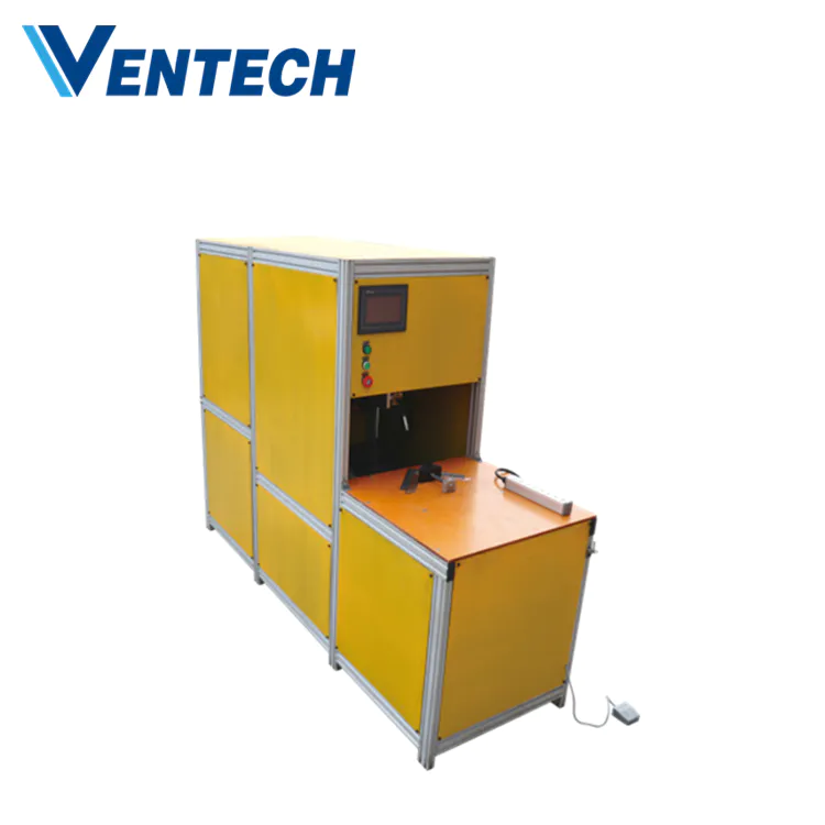 VENTECH automatic welding machine for air diffusers and grille aluminum air grille diffuser welding machine