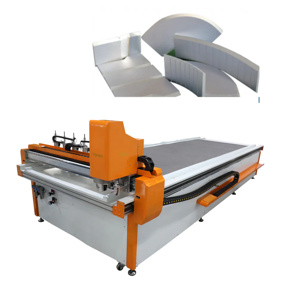 phenolic duct boardl pre insulated duct CNC cutting machine