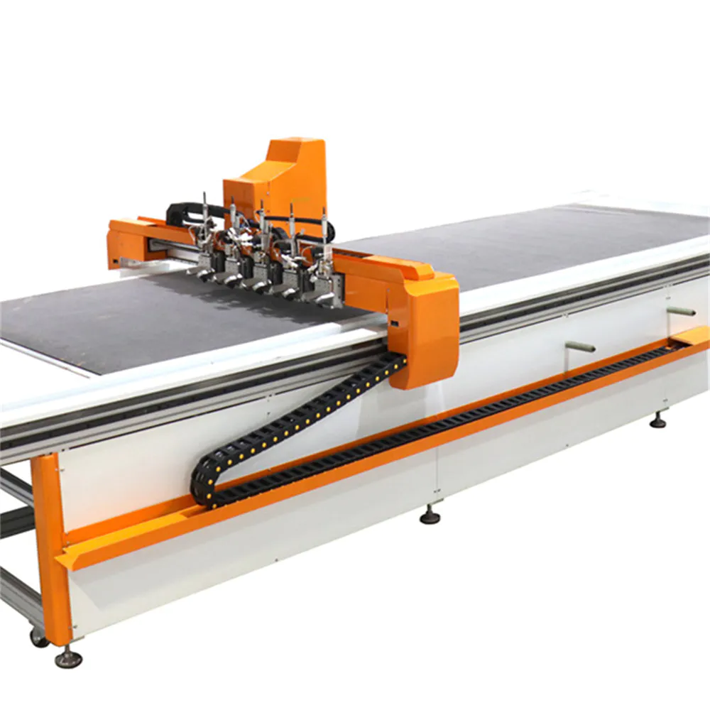 Automatic PIR duct board phenolic foam duct panel CNC software programming cutting machine