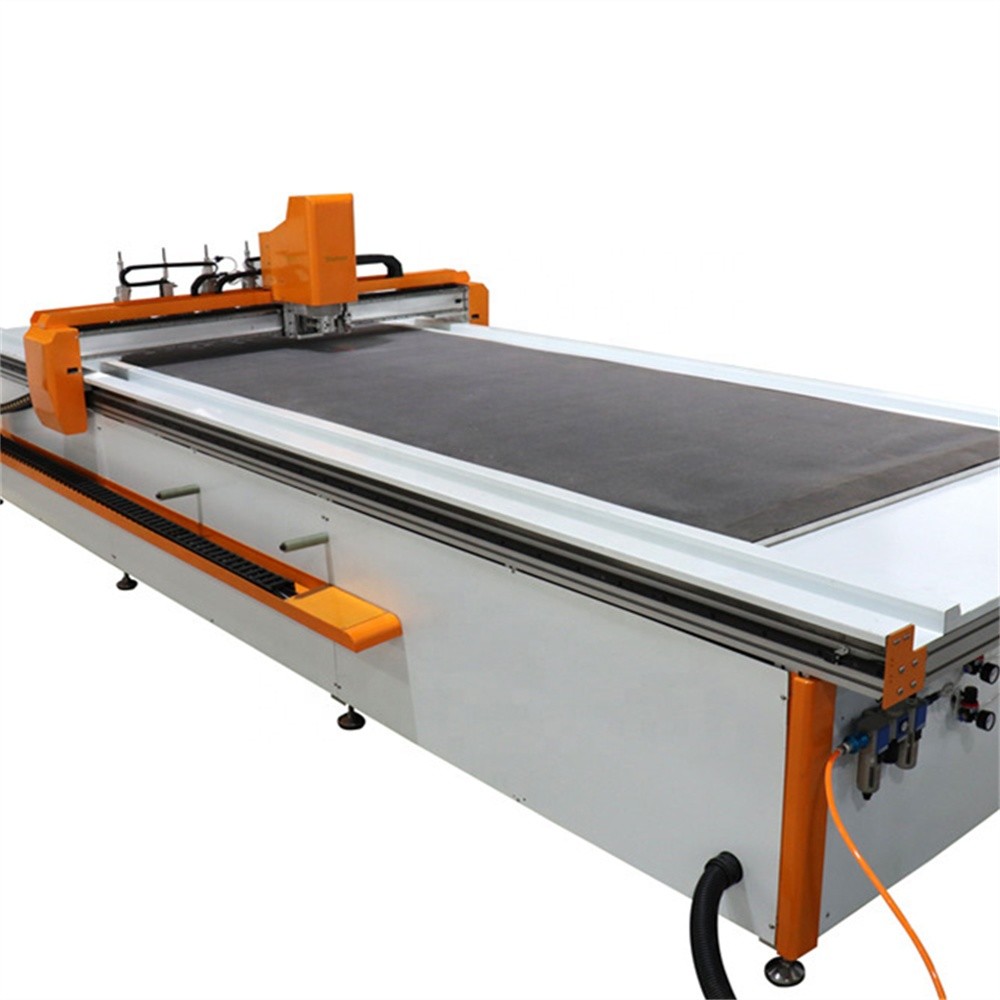 Ventech table size automatic phenolic board ventilation duct manufacturing pre insulated ductworkcutting machines