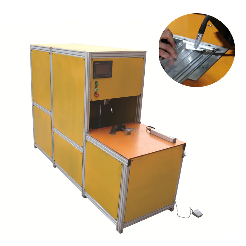 Factory Product automatic welding machine for air diffusers and grille aluminum air grille diffuser welding machine
