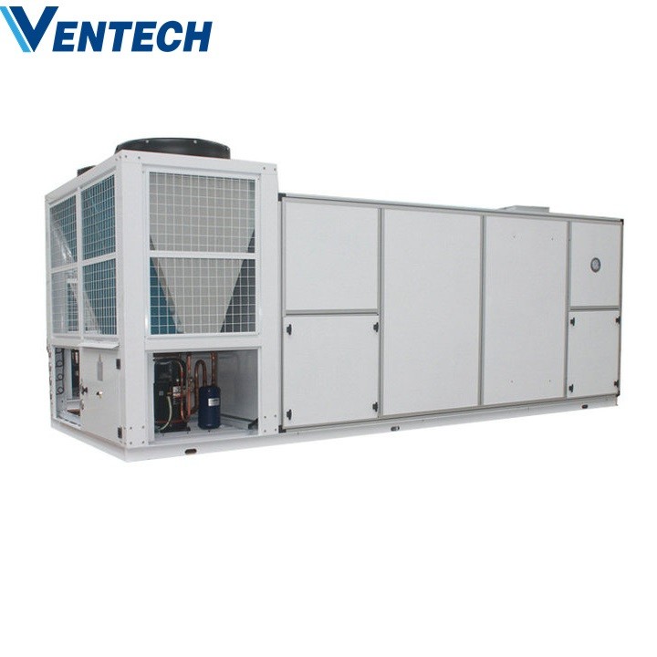 Ventech Factory Product Air Conditioner Rooftop Commercial DX Duct Air Conditioner System Rooftop Packaged Unit