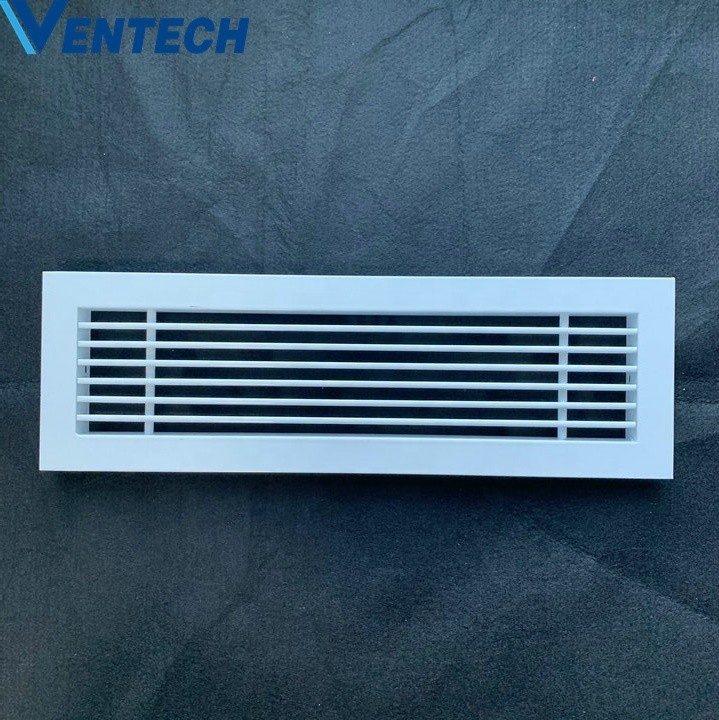 Ventech Supply Ventilation Aluminum Linear Bar Air Grille With Blades