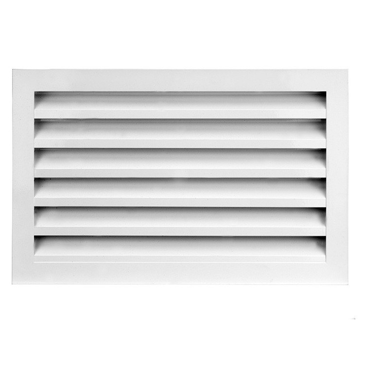 HVAC air conditioner grille fresh air louver aluminum door weather louver