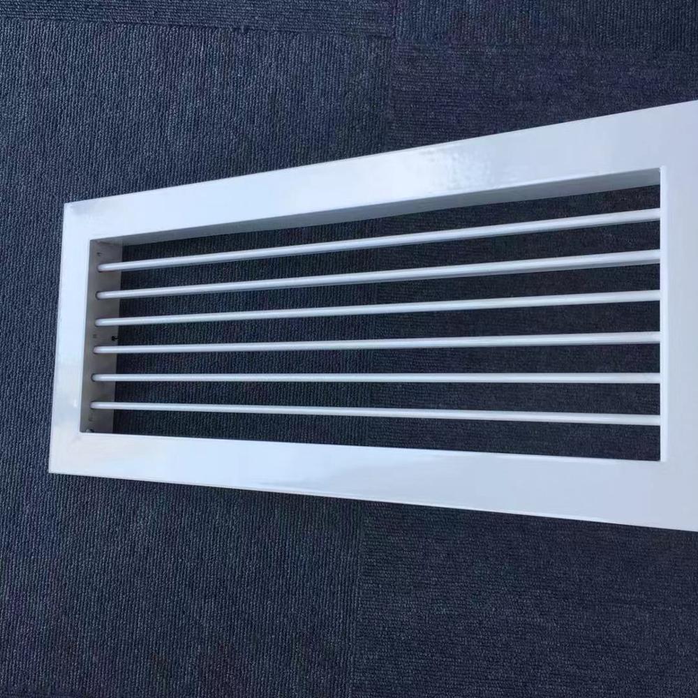 High quality HVAC aluminium ceiling return single deflection grille