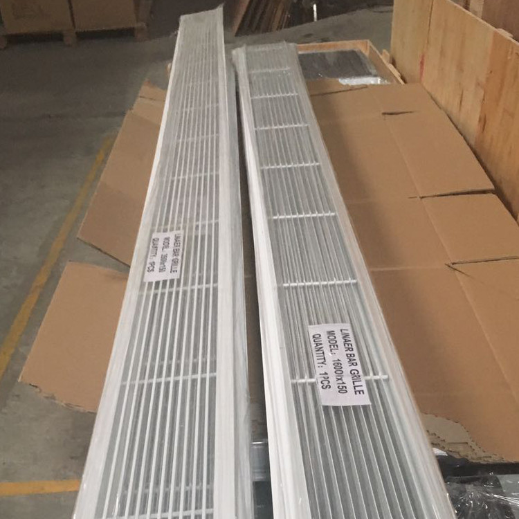 Wholesale Hvac aluminum linear bar grille air diffuser factory price