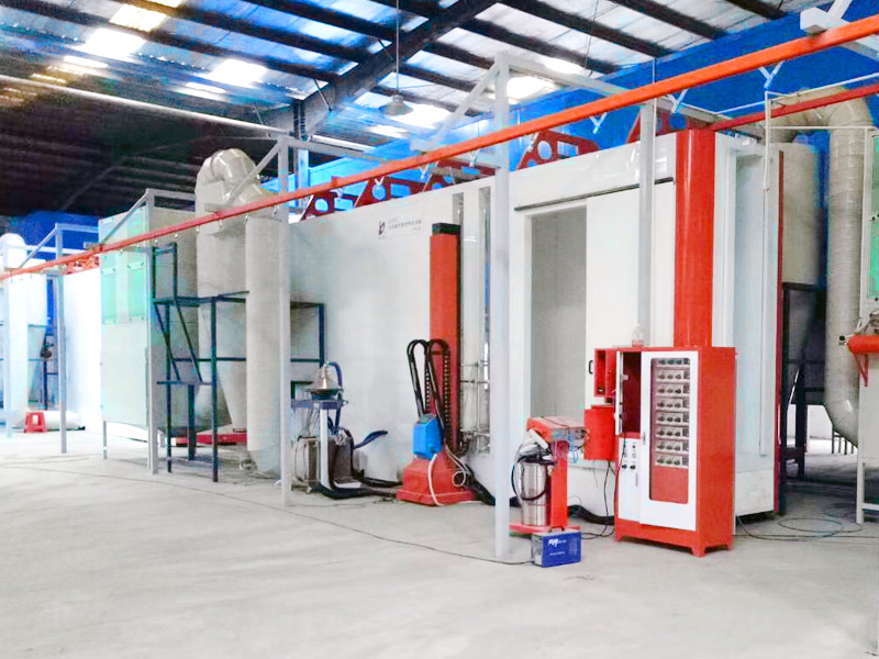 Automatic powder coating machine powder coating production line