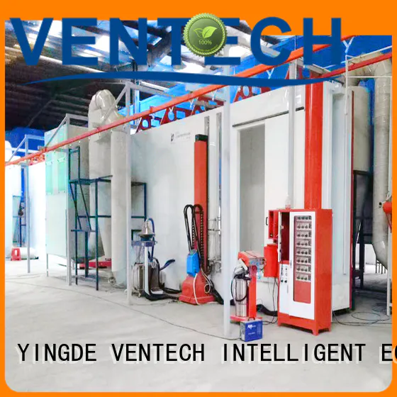 VENTECH durable powder coating machine supplier for factory
