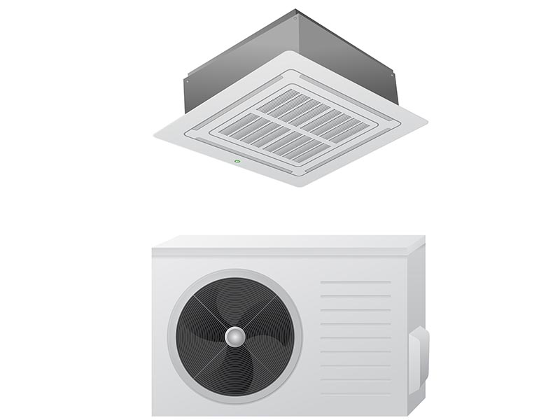 Difference between ducted and ductless HVAC VENTECH