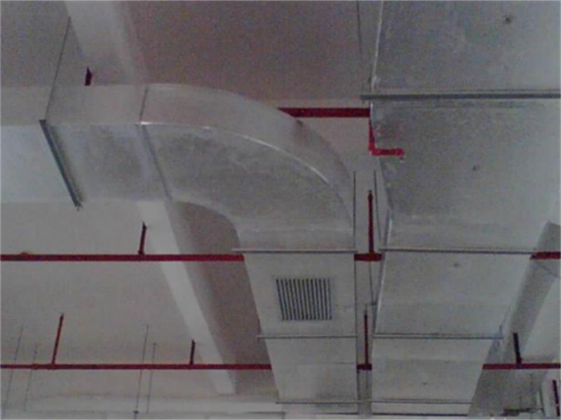 air conditioning duct installation