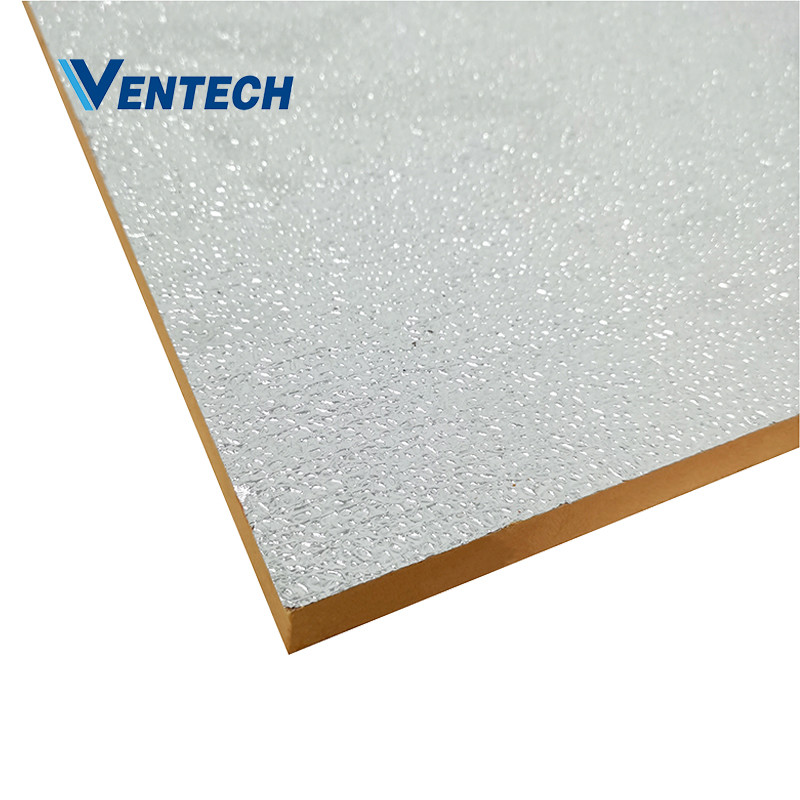 China factory Phenolic pre-insulated air duct insulation panel aluminium foil