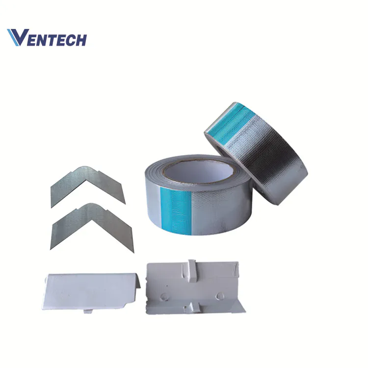 Pre insulated air duct fittings air duct accessories PVC Covering flange