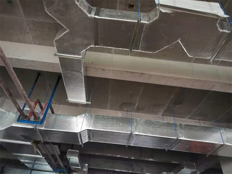 Installation requirements for various air ducts in ventilation and air