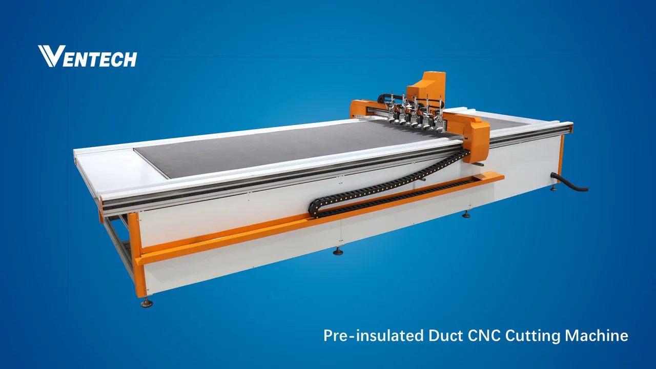 Pre-insluated Duct Panel Cutting Machine