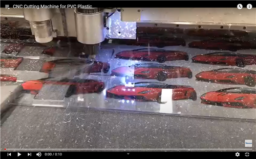 Machine à découper CNC pour acrylique